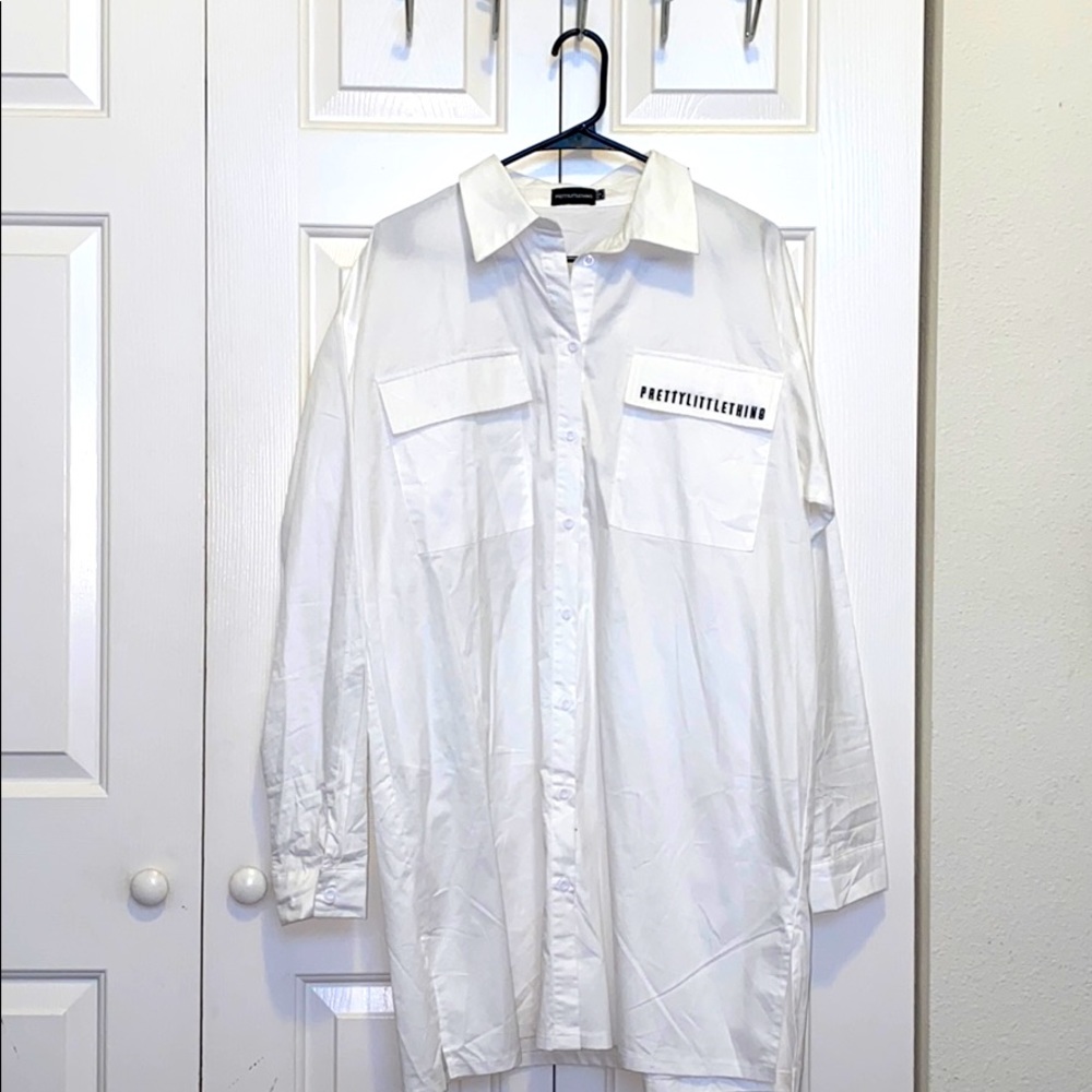 PLT Oversized Button Up